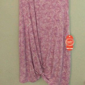 NEW Girl twist tanktop , pinkish/purple, size 14/16 K-155